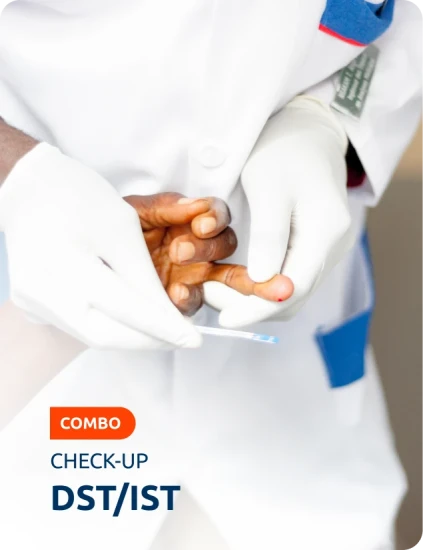 Laboratório<br /><strong>Especializado em Exames de Check-up</strong>